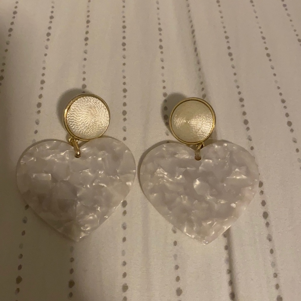 Heart shaped earrings